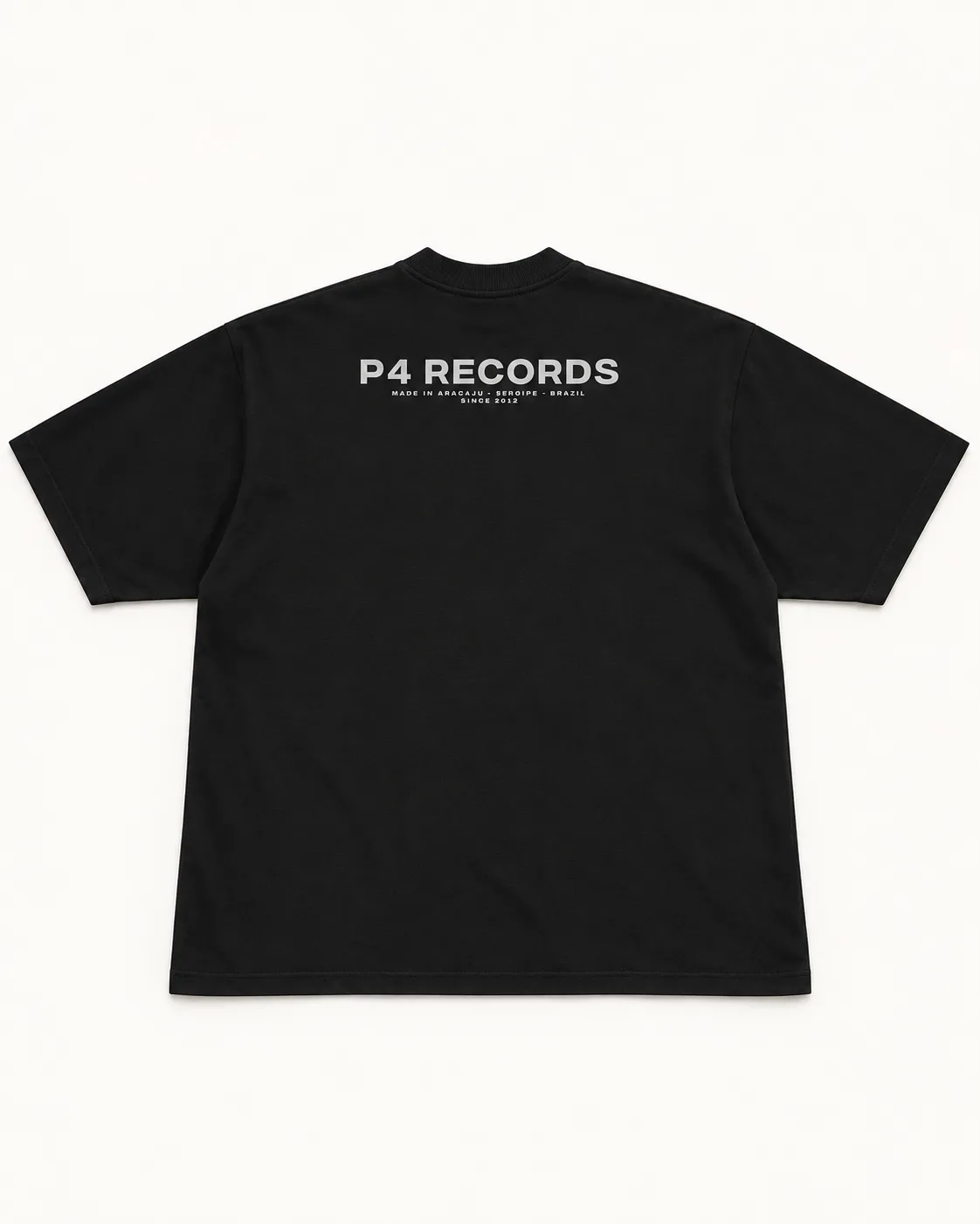 P4 Records Oversized Black